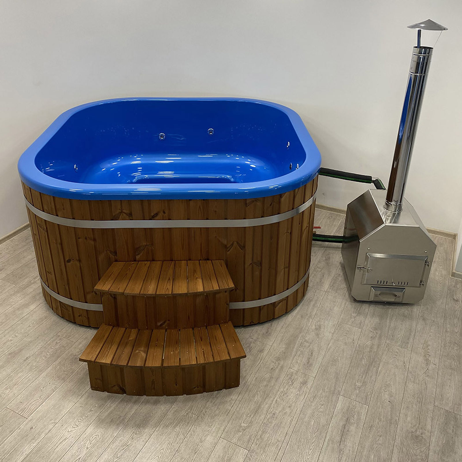bain scandinave, hot tub, baignoire nordique bois, jacuzzi nordique